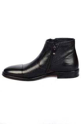 بوت / نیم بوت مشکی مردانه پاشنه تخت Pierre Cardin - کد 170172285