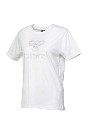تیشرت اسپرت سفید مردانه رگولار hummel - کد 37677066