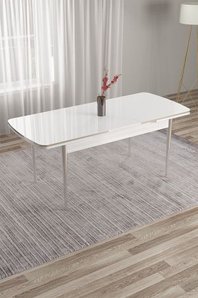میز آشپزخانه سفید Suntalam Canisa - کد 814555774