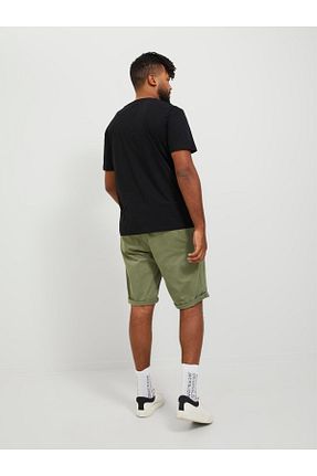شلوارک و برمودا سبز مردانه سایز بزرگ Jack & Jones - کد 842207852