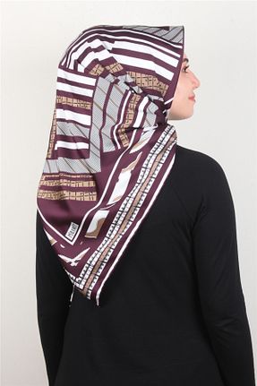 روسری رنگی ساده PİRAMİT - کد 375064634