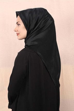 روسری سفید 90 x 90 Aker - کد 252731346