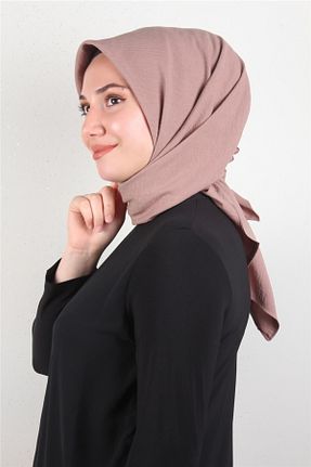 روسری صورتی 90 x 90 Eşarppark - کد 792658176