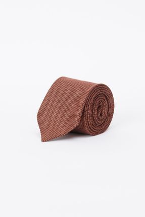 کراوات قهوه ای مردانه پلی استر کد 468582380