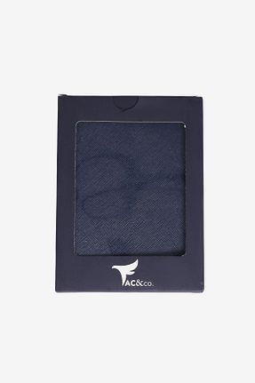 کیف پول سرمه ای مردانه ابعاد کوچک AC&Co / Altınyıldız Classics - کد 775512471