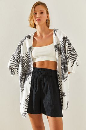 کیمونو و کافتان مشکی زنانه ویسکون Bianco Lucci - کد 841910489