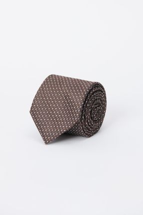 کراوات قهوه ای مردانه کد 470342454