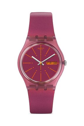 ساعت مچی سفید زنانه پلاستیک Swatch - کد 791597