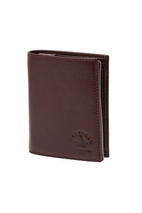 کیف پول قهوه ای مردانه ابعاد بزرگ Westpolo - کد 54705512