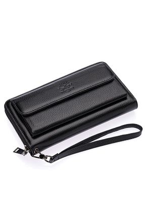 کیف پول مشکی زنانه ابعاد بزرگ Westpolo - کد 111243161