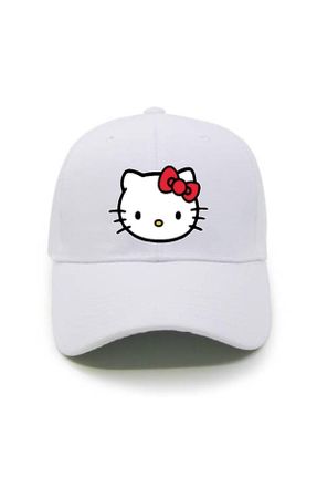 کلاه سفید زنانه کد 687764479
