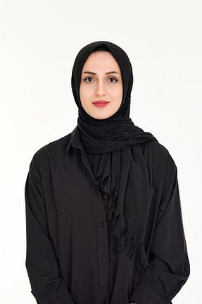 شال مشکی زنانه پلی استر Sensu - کد 812776832