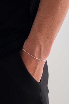 دستبند نقره مردانه 925 عیار Sterling Silver - کد 839662308
