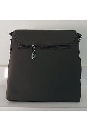 کیف پستچی مشکی زنانه چرم مصنوعی CRESSBERRY - کد 841977812