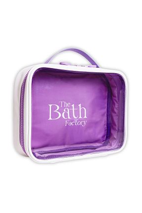 کیف آرایش بنفش THE BATH FACTORY - کد 820453405
