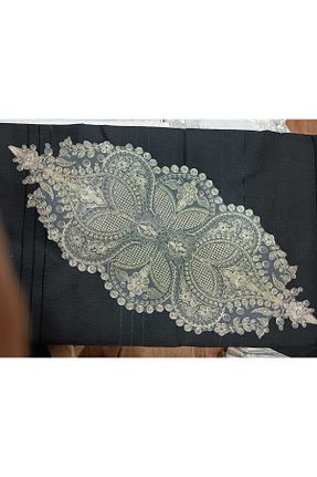 رومیزی طلائی پلی استر S.Y - کد 841990403