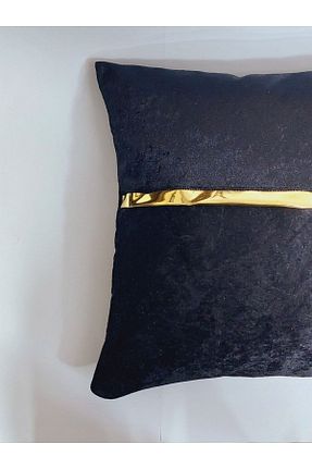 روکش بالش مشکی مخمل BALADI HOME - کد 739411847