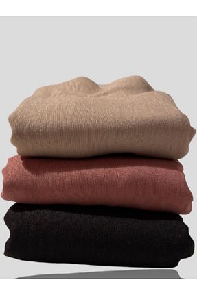 شال مشکی زنانه پنبه ای ULMO SCARFS - کد 815768150