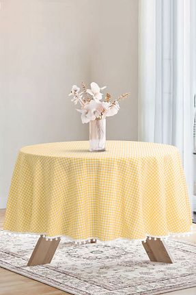 رومیزی زرد Dertsiz Soft Kare - کد 648221490