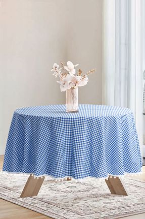 رومیزی آبی Dertsiz Soft Kare - کد 648220933