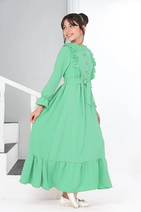 لباس سبز زنانه بافتنی Asortik Kids - کد 842155612