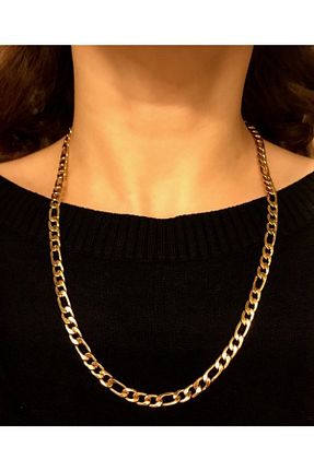 گردنبند استیل ( فولاد ) طلائی زنانه استیل ضد زنگ Accelonia - کد 169921394