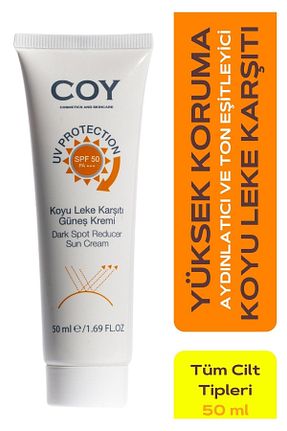 کرم ضد آفتاب صورت SPF 50 + Coy - کد 57243966