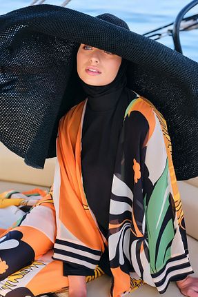رویه بیکینی نارنجی زنانه پلی استر Alfasa - کد 815773521