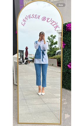 ست بالاتنه و پائین تنه سفید زنانه بافتنی KÜBRA - کد 841151705