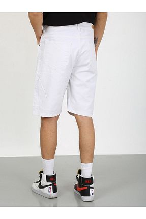 شلوارک و برمودا سفید مردانه City Short KAİZER DENİM - کد 841450091