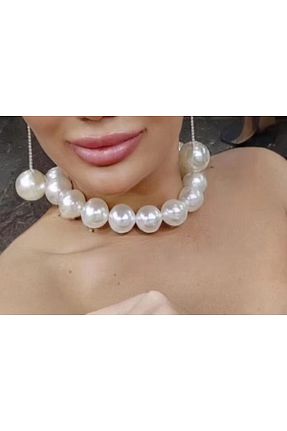گردنبند مروارید سفید METİN BARIŞ - کد 842676741