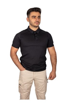 تیشرت اسپرت مشکی زنانه پارچه Safari - کد 123719485