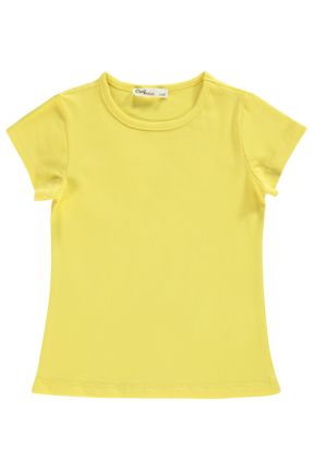 تی شرت زرد بچه گانه رگولار کد 669224065