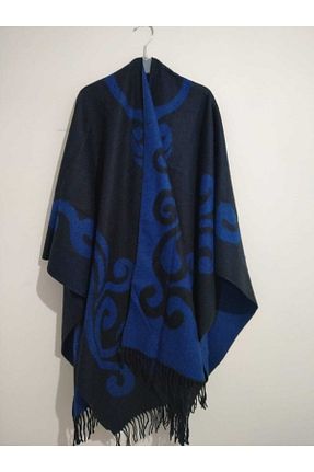 پانچو سرمه ای زنانه اکریلیک Forum Fashion - کد 199748386