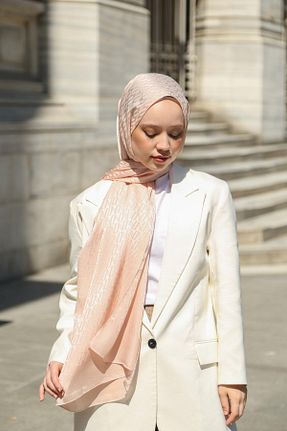 شال قهوه ای زنانه Hint İpek - کد 842257832