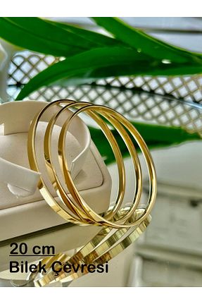 النگو طلائی زنانه 14 عیار ÇÖPLÜX ACCESSORİES - کد 831079634