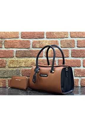 کیف دوشی قهوه ای زنانه چرم مصنوعی LUIS VICTORIA - کد 842552935