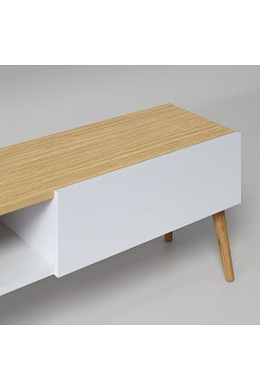 میز و پایه تلویزیون سفید Suntalam Monte Sehpa - کد 786492385
