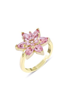 انگشتر نقره صورتی زنانه 925 عیار Marshmello Silver & Jewelry - کد 332478580