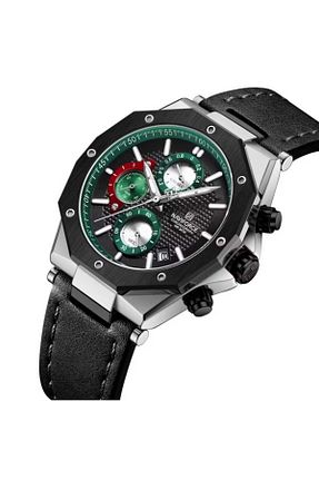 ساعت مچی مشکی مردانه 45 میلی متر Naviforce - کد 842492472