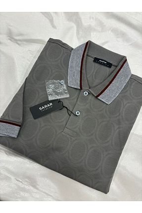 تیشرت بژ مردانه رگولار Sarar - کد 842520049