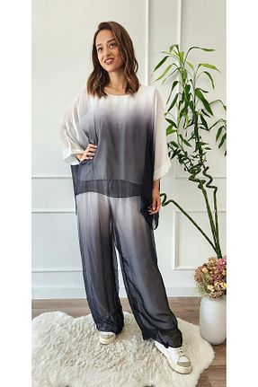 ست بالاتنه و پائین تنه مشکی زنانه بافتنی My Boutique - کد 842719222