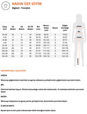 ترنچکت مشکی زنانه آستر دار Bigdart - کد 665598084