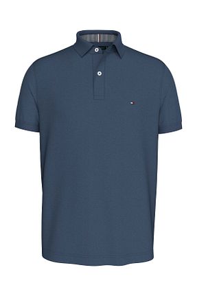 پولوشرت سرمه ای مردانه پنبه ای Tommy Hilfiger - کد 841485884