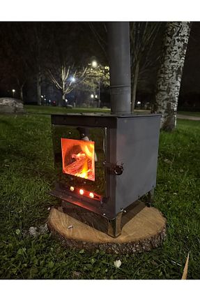 گرمایش کمپ مشکی flamestove - کد 843130452