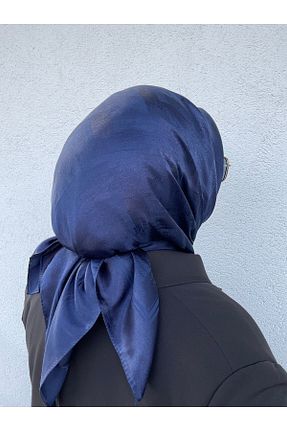 دستمال گردن سرمه ای زنانه Moda Trend - کد 842806988