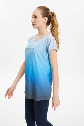 تی شرت آبی زنانه راحت کد 686915255