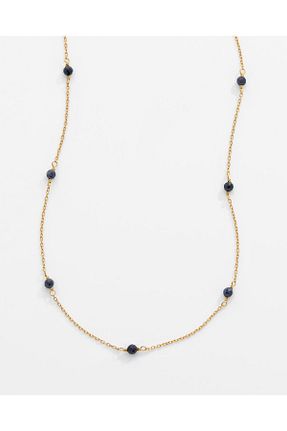 گردنبند نقره طلائی زنانه 925 عیار MEKS JEWELS - کد 843004554