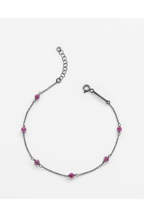 دستبند نقره مشکی زنانه 925 عیار MEKS JEWELS - کد 843013374