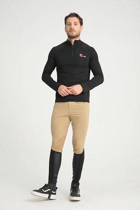 تیشرت مشکی مردانه پارچه PEUR RIDER SHOP - کد 843030448